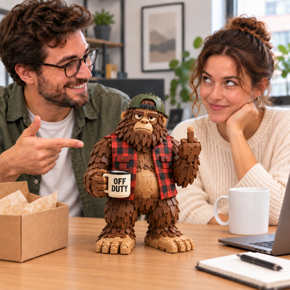 🔥Coffee Animals Building Block Set-💕Step-by-Step Guide Included