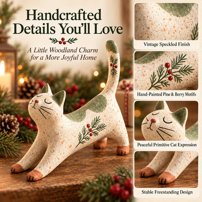 🔥😍Cozy Woodland Christmas Figurines