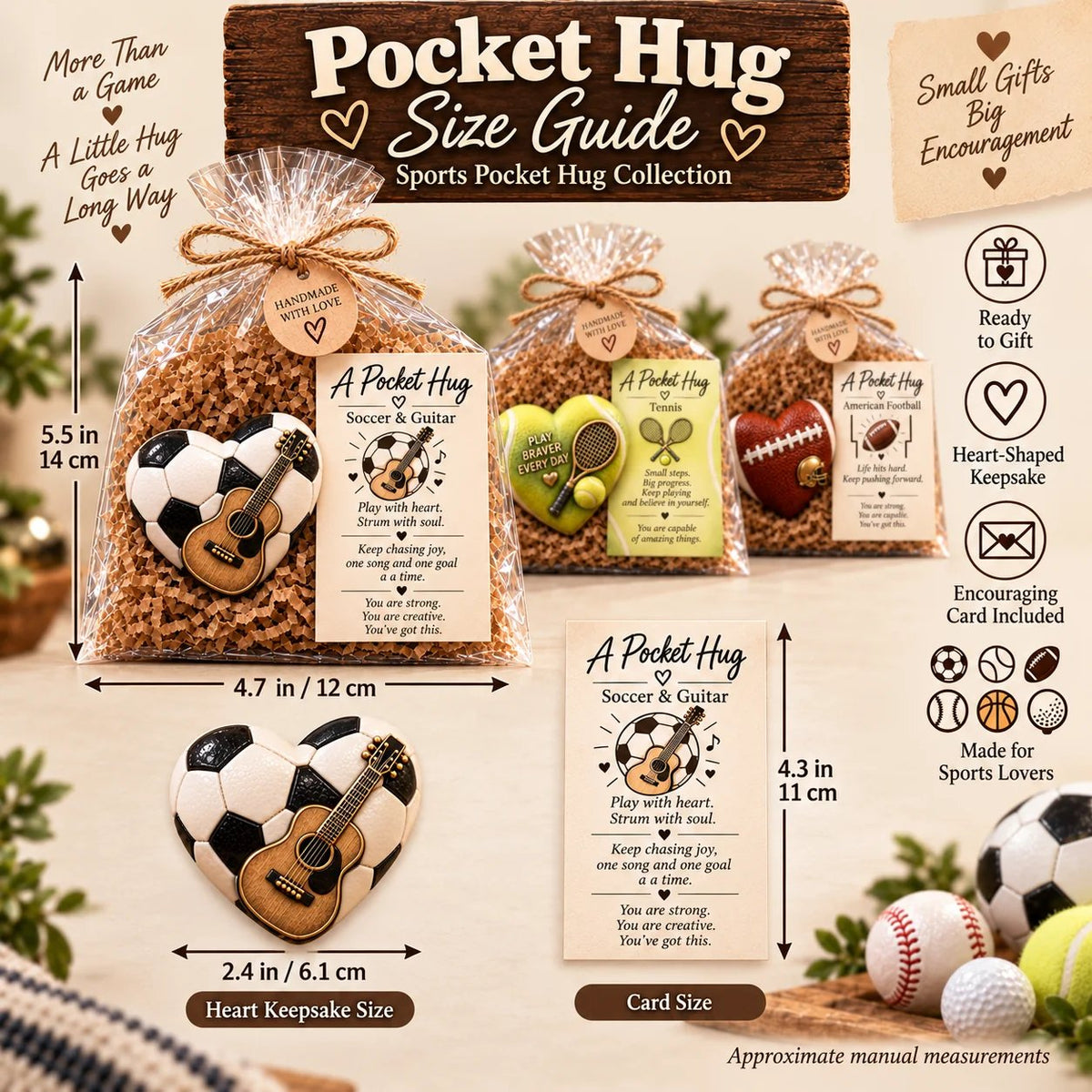 Choose your sport sports pocket hug collection