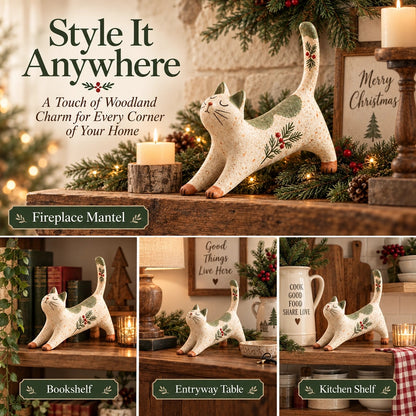 🔥😍Cozy Woodland Christmas Figurines
