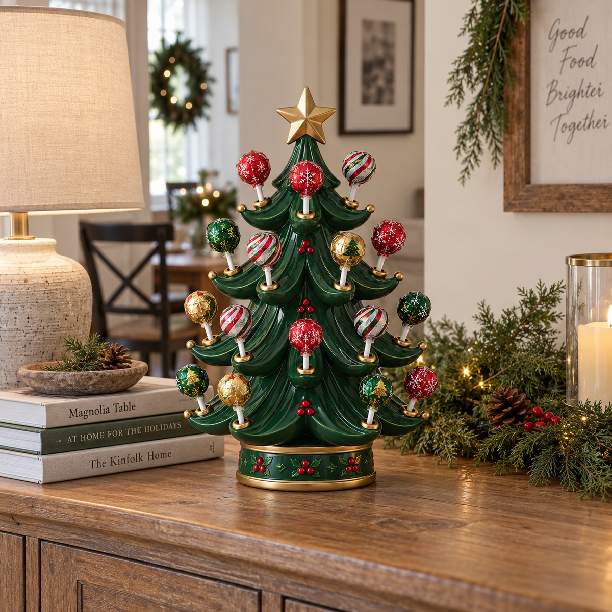 Sweet Traditions™ Vintage Christmas Lollipop Tree Holder