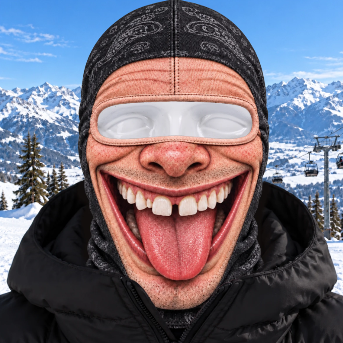 ❄️Funny Ski Mask -🎁Birthday Gifts For Ski Lovers
