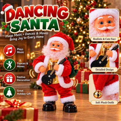 🎅🍑Santa’s Got the Moves – Dancing Christmas Figure