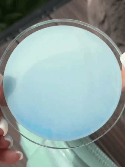 🌊Handcrafted Pocket Ocean Liquid Motion Disc – A Calming Wave in Your Hand