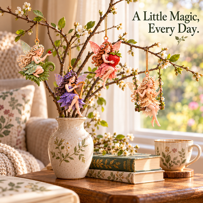 🧚‍♀️✨Enchanted Fairies 24-Day Advent Calendar – 24 Unique Fairy Hanging Ornaments