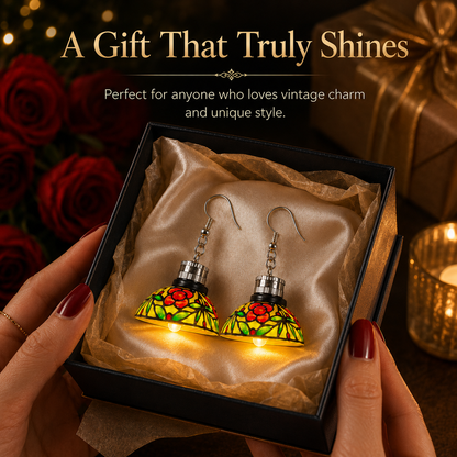 Handmade Vintage Light-Up Chandelier Earrings (Same As Video) - Only 11 Left