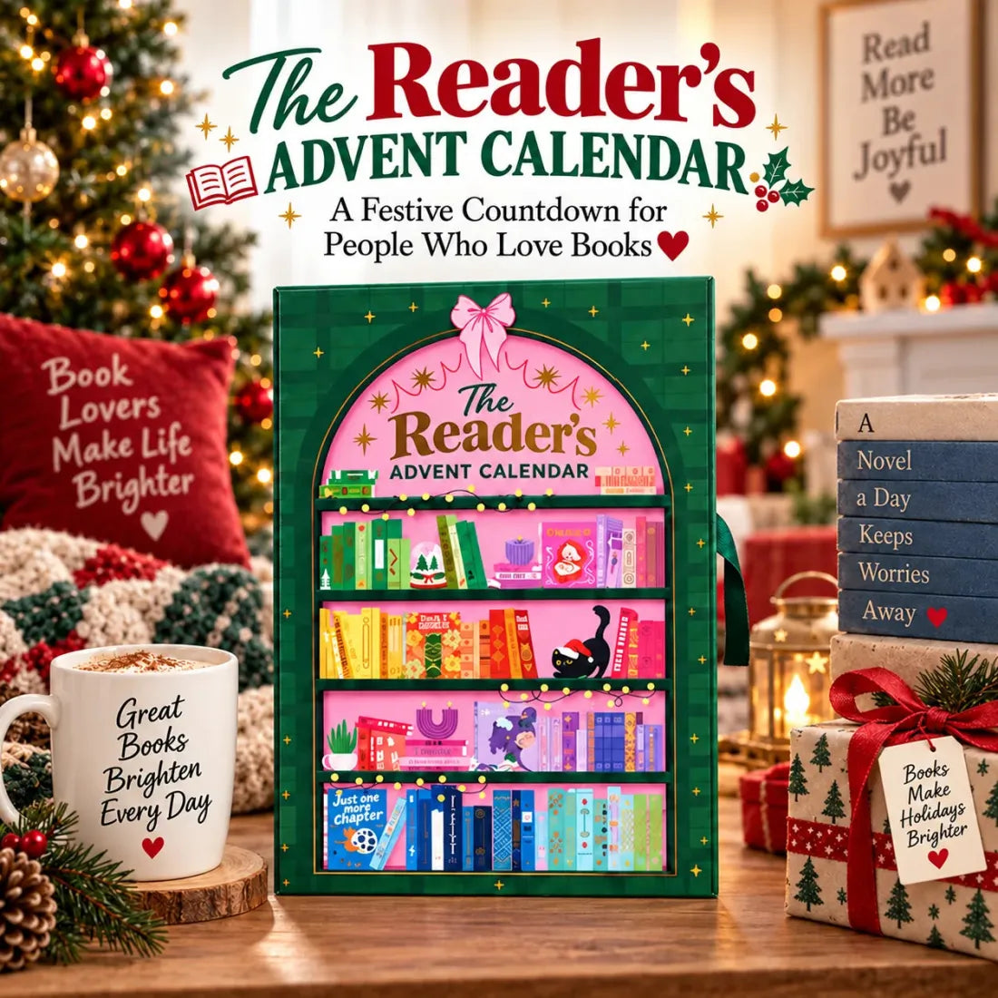 📚The Book Lover's Advent Calendar -🎁The Best Christmas Gift for Book Lovers