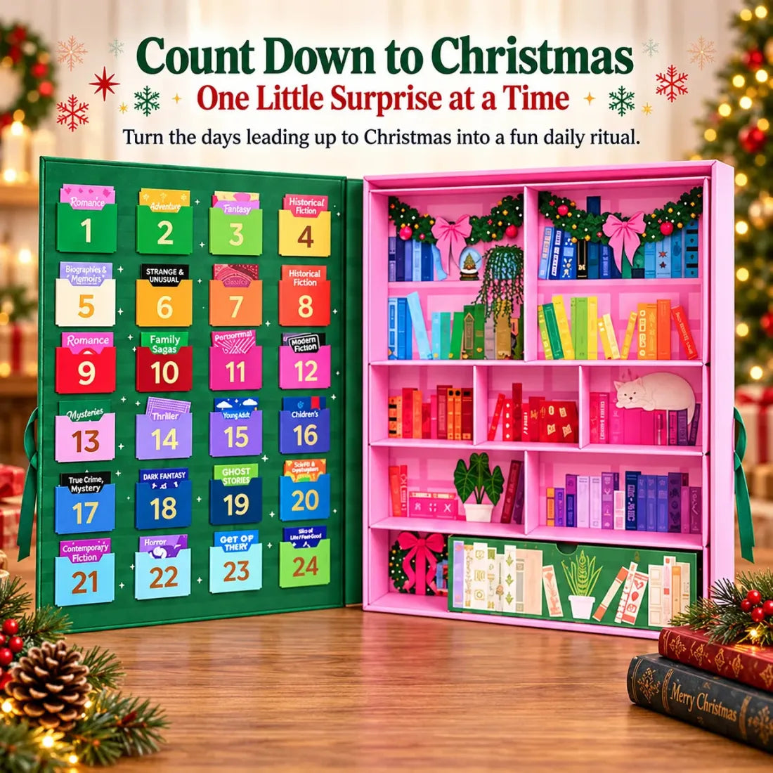 📚The Book Lover's Advent Calendar -🎁The Best Christmas Gift for Book Lovers