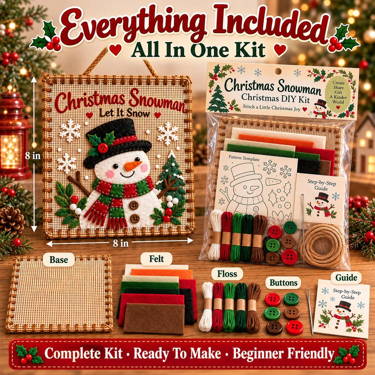 💕Christmas DIY Weaving Kit – Make Memories Together