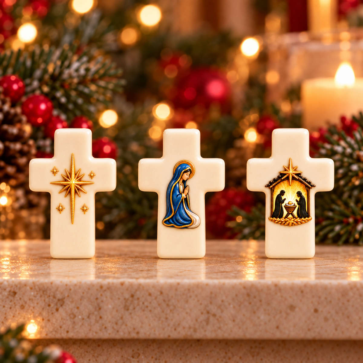 ✨✝️24 Days of Christmas Faith – Mini Cross Advent Calendar