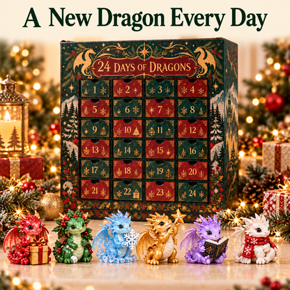 🐲✨24 Days of Dragons Advent Calendar – A New Little Dragon Every Day