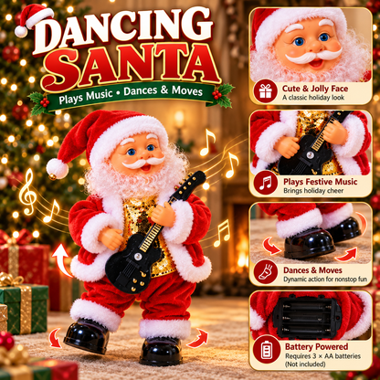 🎅🍑Santa’s Got the Moves – Dancing Christmas Figure