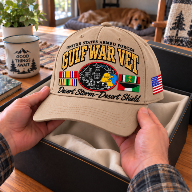 🇺🇸 Early Veterans Day Special — 60% OFF| 🏜️Gulf War Veteran Tribute Cap(🏆Honor Their Sacrifice)