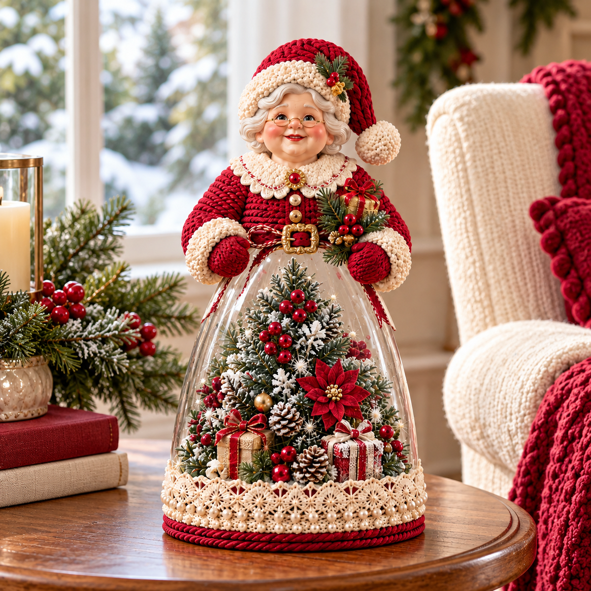 🎄 Christmas Glow – Lighted Holiday Figurine Collection