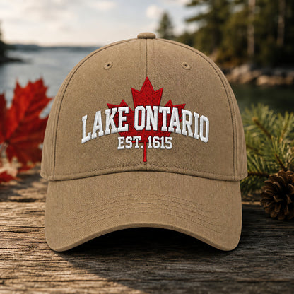 ❤️Lago Ontario para Siempre – Gorra bordada Heritage Nestmiro® 2027🍁
