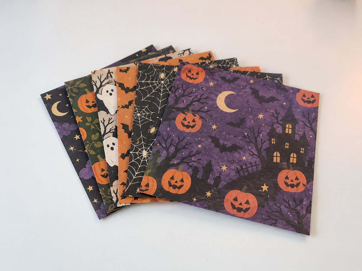 🎃DIY Halloween Paper-💕Step-by-Step Guide Included