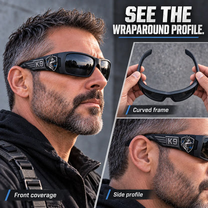 🔥😍K9 Tactical Sunglasses | Rugged Working-Dog Design🐕‍🦺