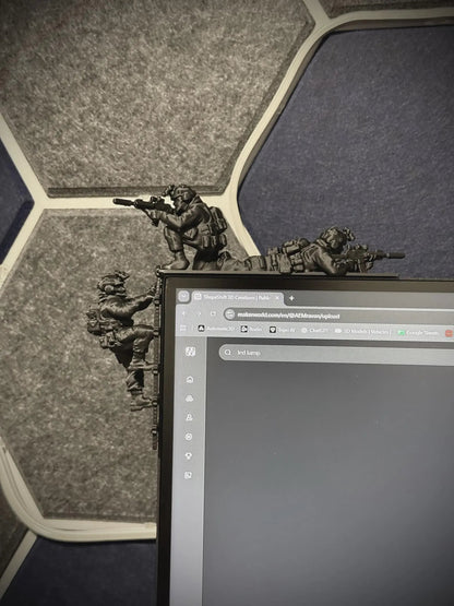 🪖Special Ops Desk Squad – Climbing Military Figurines