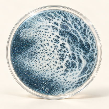 🌊Handcrafted Pocket Ocean Liquid Motion Disc – A Calming Wave in Your Hand