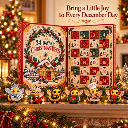🐝 24 Days of Christmas Bees Advent Calendar – A Little Bee, A Little Joy Every Day