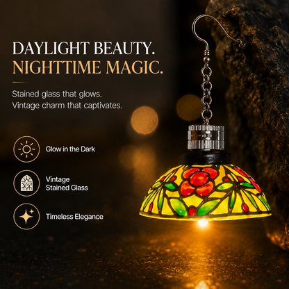 Handmade Vintage Light-Up Chandelier Earrings (Same As Video) - Only 11 Left