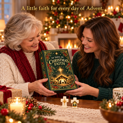 ✨✝️24 Days of Christmas Faith – Mini Cross Advent Calendar