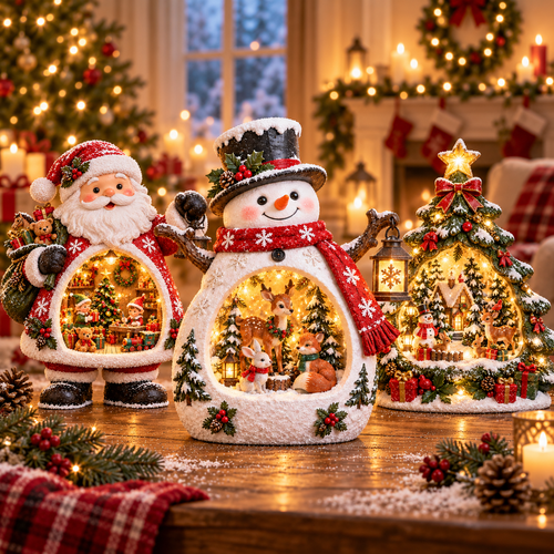 💝✨A Little World of Christmas™ – Lighted Holiday Decor