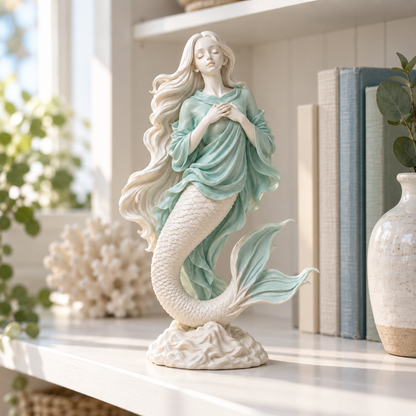 🔥Lunar Tide Mermaid Sculpture -✨Elegant Home Décor & Gift-Ready Art Piece