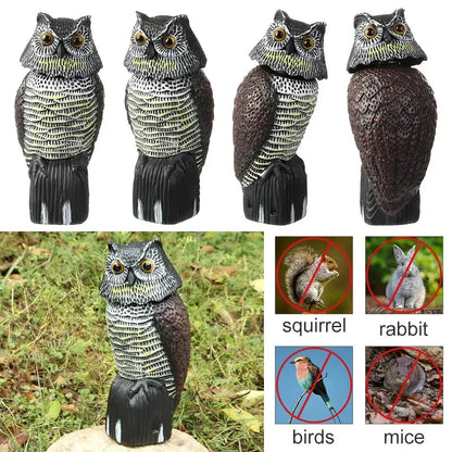 ⭐2026 USA Sale: Up to 50% OFF -Rotating Head Owl Garden Decoy
