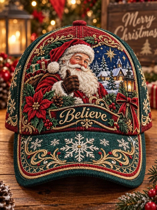 🧢Christmas Premium Vintage Baseball Cap-🎯Adjustable Fit & Everyday Comfort