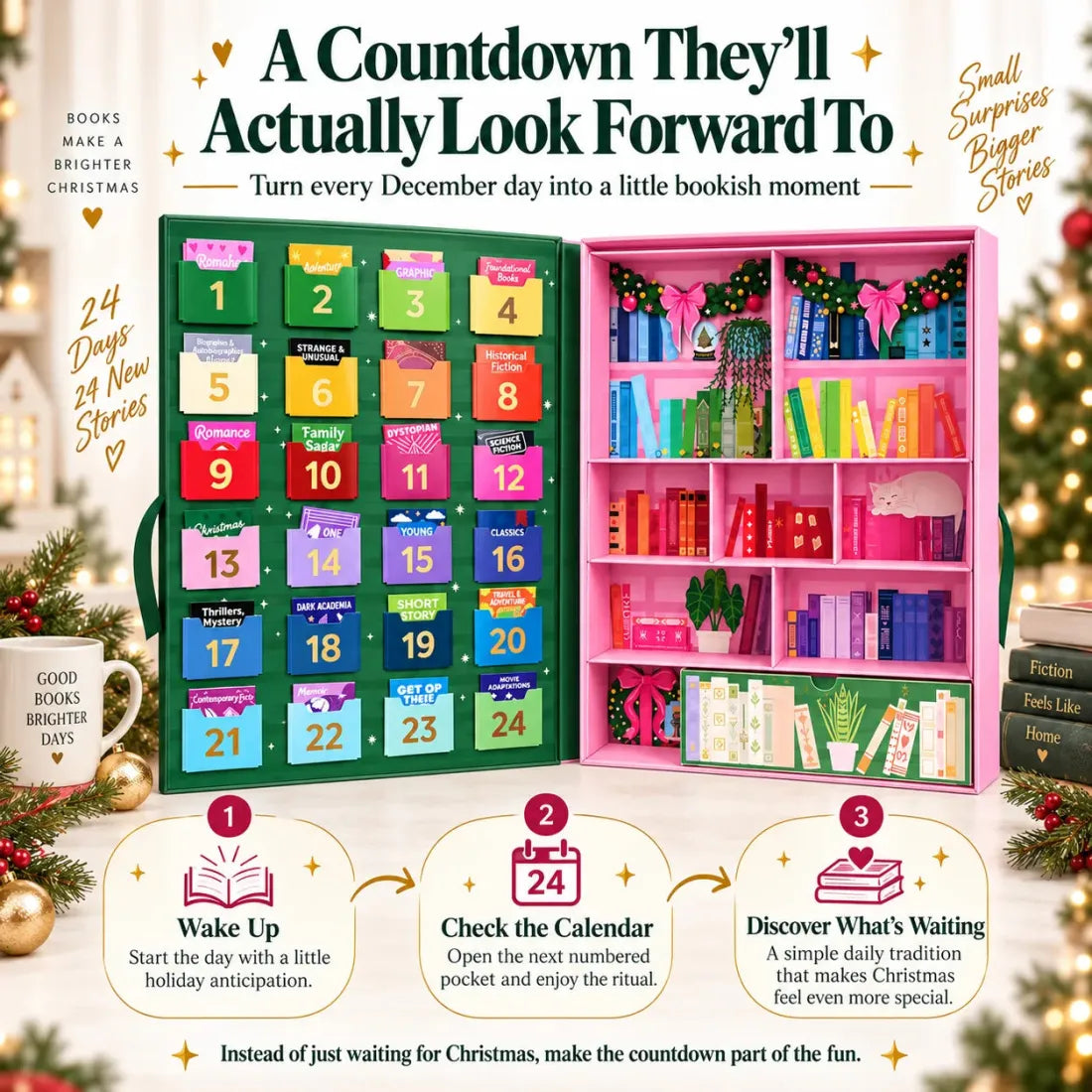 📚The Book Lover's Advent Calendar -🎁The Best Christmas Gift for Book Lovers