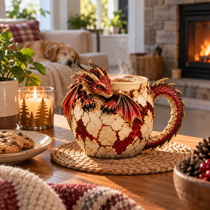 🔥😍Fantasy Dragon Mug Collection | 6 Designs with Sculpted Dragon Details☕🐉