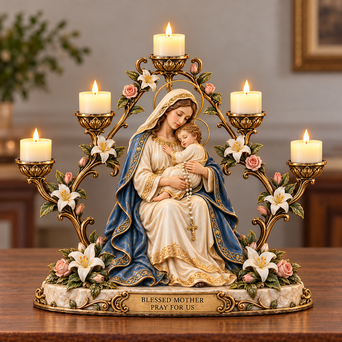 🙏Faith at Home — Christian Prayer Candleholder Collection