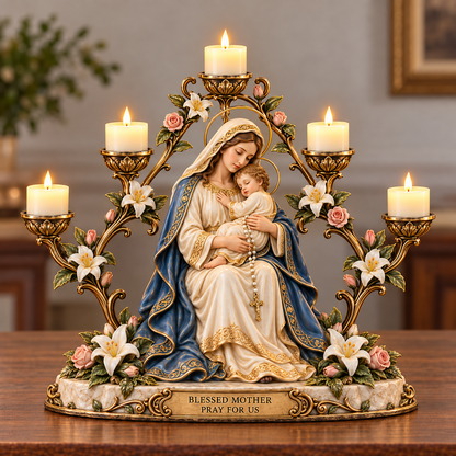 🙏Faith at Home — Christian Prayer Candleholder Collection