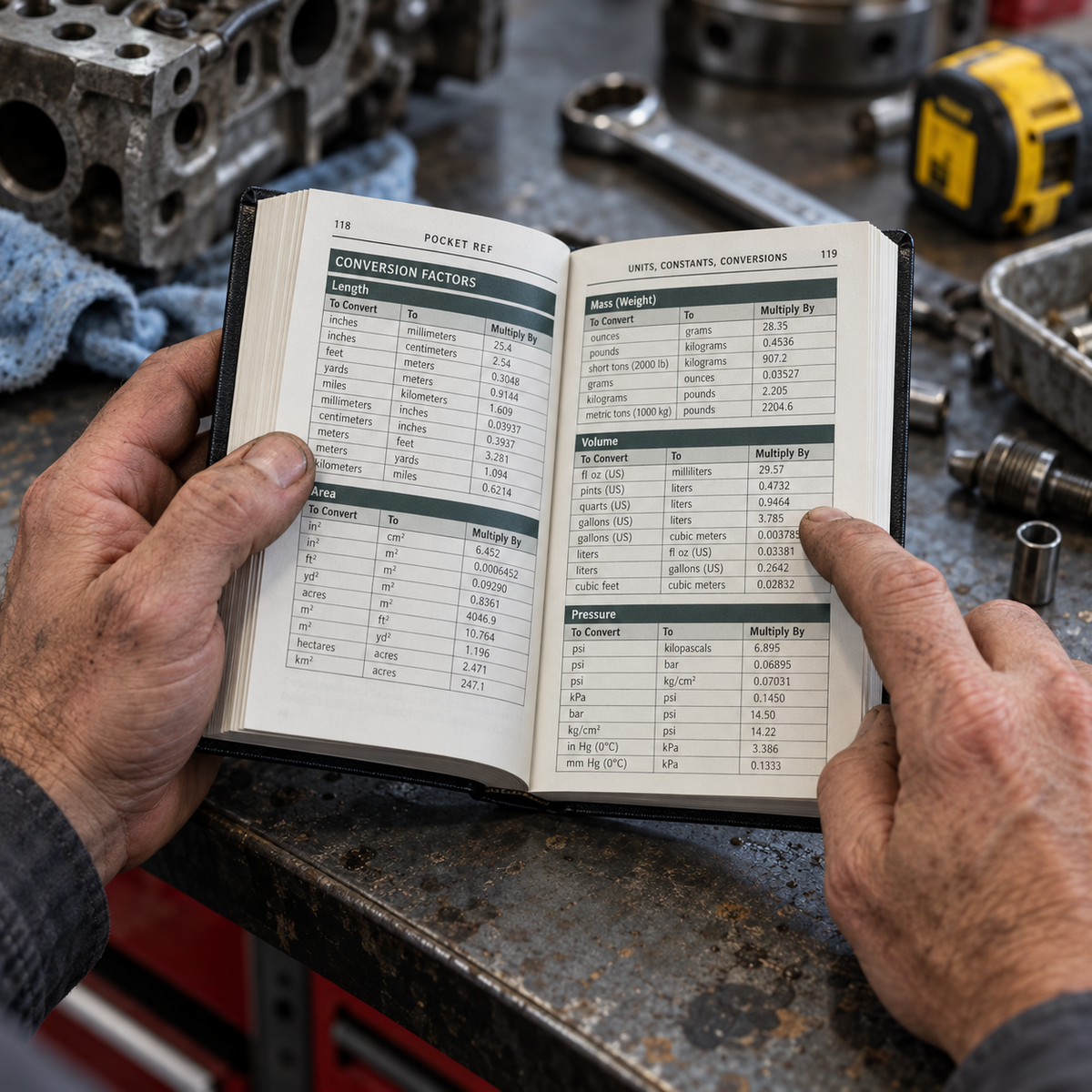 🔥Pocket Ref™ 4th Edition – 864-Page Portable Reference Guide