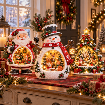 💝✨A Little World of Christmas™ – Lighted Holiday Decor