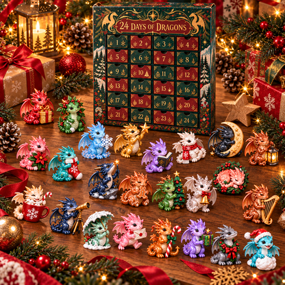 🐲✨24 Days of Dragons Advent Calendar – A New Little Dragon Every Day