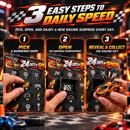 🏎️  24-Day Racing Advent Calendar – 24 Days of High-Speed Surprises
