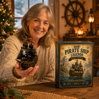 ⚓Pirate Ship Legends Advent Calendar 2026 –  Collector-Grade Miniature Ships