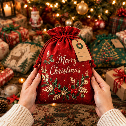 ✨6 Pcs Christmas Gift Sacks-🎁Best Gift For Your Family & Friends!