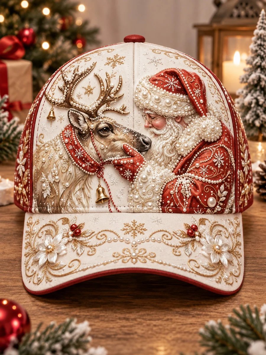🧢Christmas Premium Vintage Baseball Cap | Bold Graphic Design, Adjustable Fit & Everyday Comfort