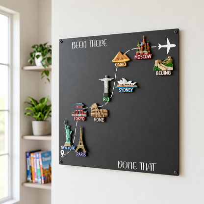 ⭐2026 USA Sale: Up to 50% OFF -Travel Magnet Board