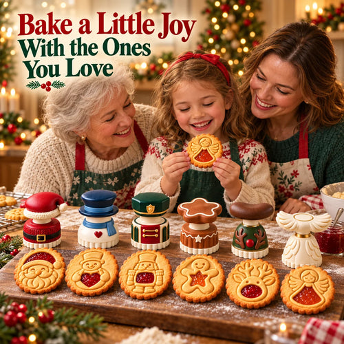 🎁🍪 Festive Jam Cookie Press – Make Every Cookie a Little Christmas Magic