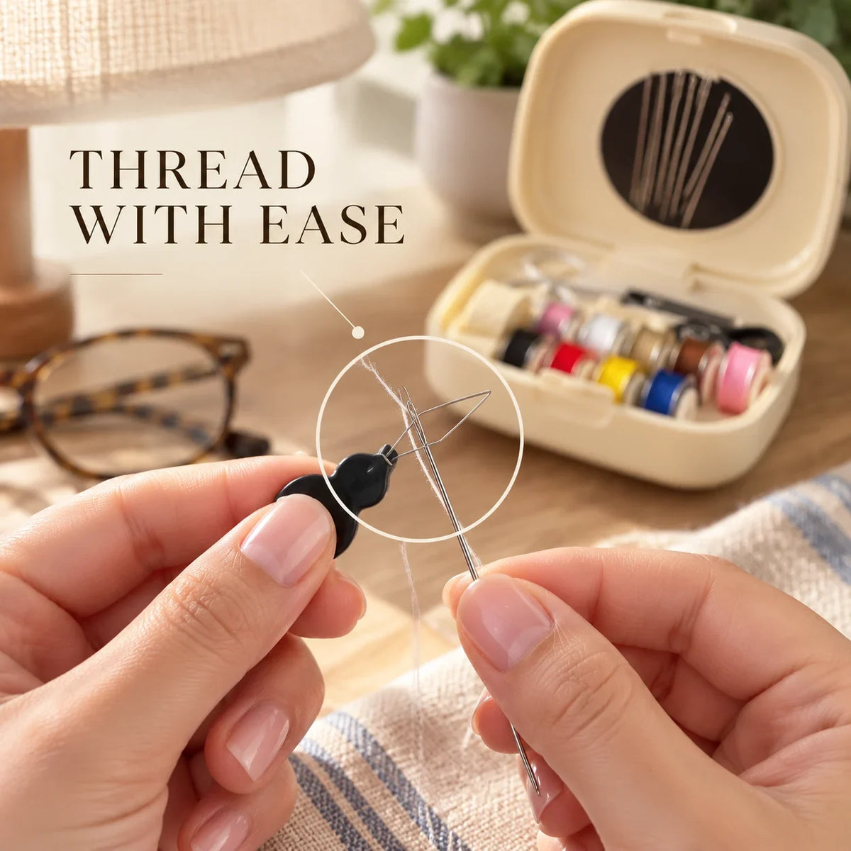 🧵✨ Portable Magnetic Sewing Kit – Quick Clothing Repairs Anytime, Anywhere!