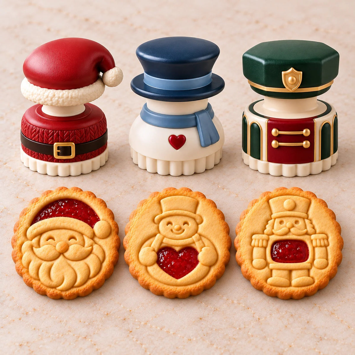 🎁🍪 Festive Jam Cookie Press – Make Every Cookie a Little Christmas Magic