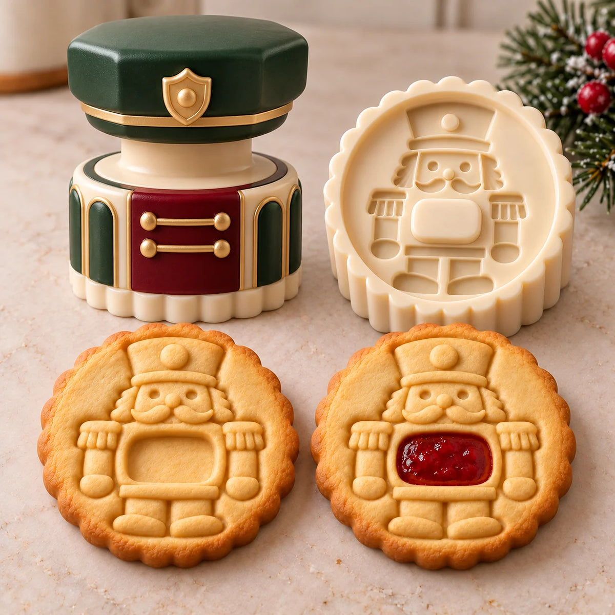 🎁🍪 Festive Jam Cookie Press – Make Every Cookie a Little Christmas Magic