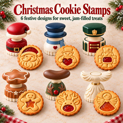 🎁🍪 Festive Jam Cookie Press – Make Every Cookie a Little Christmas Magic