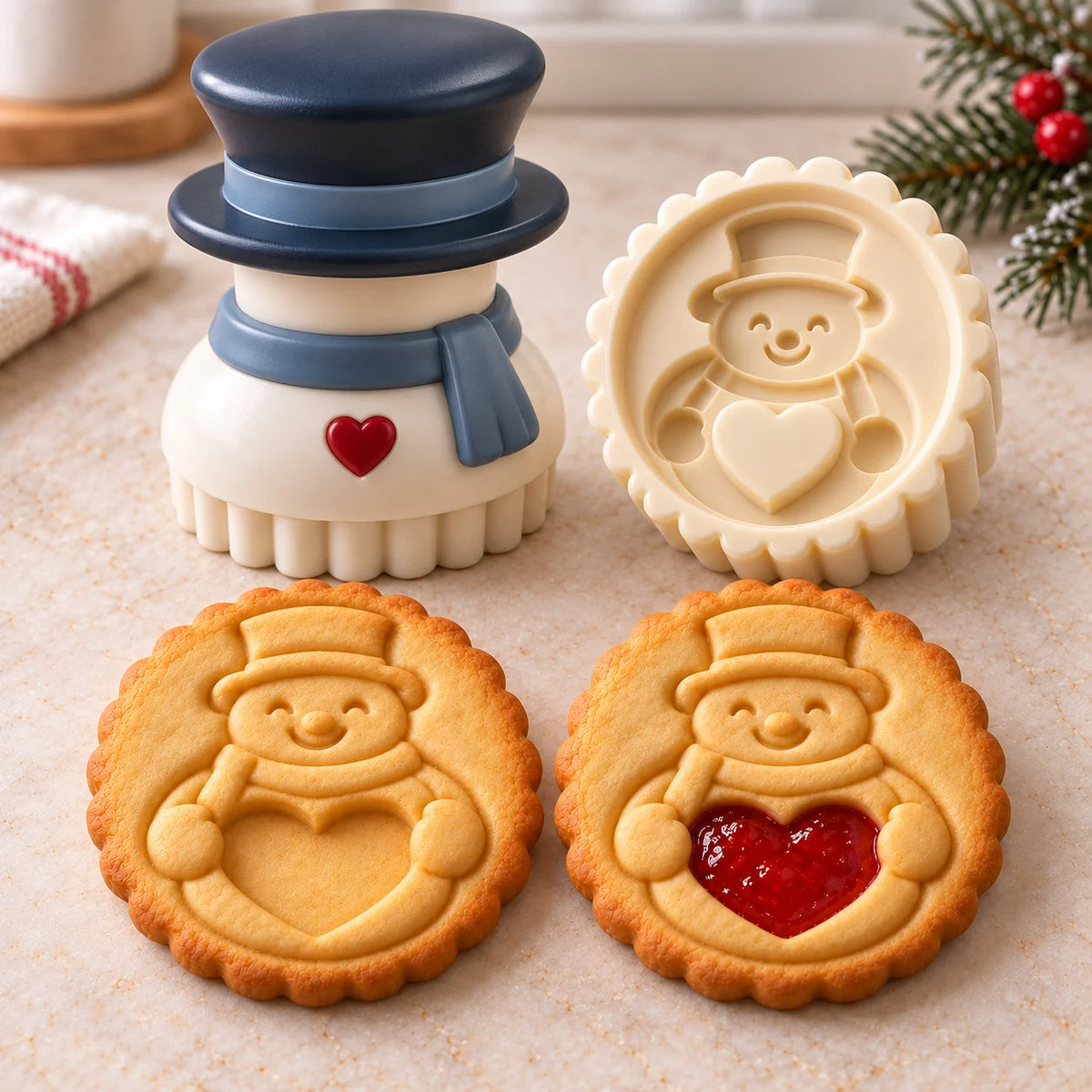 🎁🍪 Festive Jam Cookie Press – Make Every Cookie a Little Christmas Magic