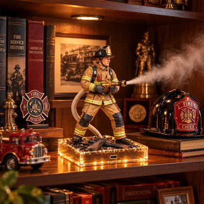 🔥🚒Blazing Spirit – Firefighter-Themed Mist Light