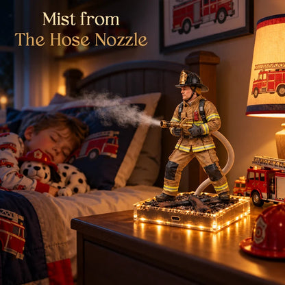 🔥🚒Blazing Spirit – Firefighter-Themed Mist Light